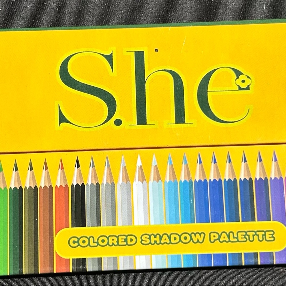 Colored Shadow Palette - Vibrant Multicolor Collection